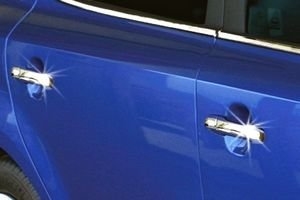 Стальные накладки на ручки дверей Omsa Line KIA Ceed 2006-2012 ― Auto-Clover