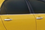 Стальные накладки на ручки дверей Omsa Line Toyota Corolla 2007-2013