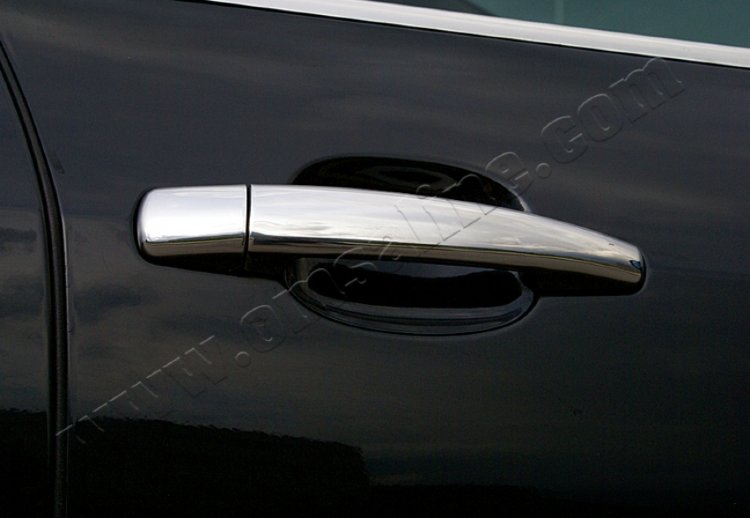 Стальные накладки на ручки дверей Omsa Line Citroen С4 2005-2010 no.15613