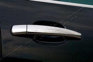 Стальные накладки на ручки дверей Omsa Line Citroen С4 2005-2010 ― Auto-Clover