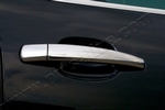Стальные накладки на ручки дверей Omsa Line Citroen С4 2005-2010