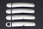 Стальные накладки на ручки дверей Omsa Line Volkswagen Jetta VI 2011-2019