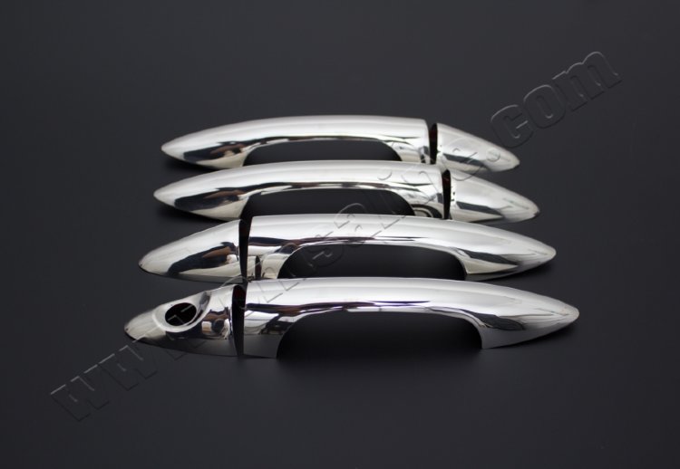 Стальные накладки на ручки дверей Omsa Line Hyundai Solaris 2011-2017 no.16492