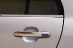 Стальные накладки на ручки дверей (под чип) Omsa Line Toyota Corolla 2007-2013