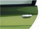 Стальные накладки на ручки дверей (узкая модель) Omsa Line Audi A3 2003-2012