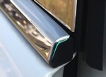 Стальные накладки на стойки дверей JMT Mazda CX-5 2012-2017