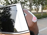 Стальные накладки на стойки дверей OEM-Tuning Nissan X-Trail 2014-2019