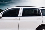 Стальные накладки на стойки дверей OEM-Tuning Volkswagen Tiguan II 2016-2019