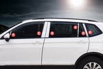 Стальные накладки на стойки дверей OEM-Tuning Volkswagen Tiguan II 2016-2019