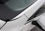 Стальные накладки на водосток лобового стекла OEM-Tuning Volkswagen Tiguan II 2016-2019