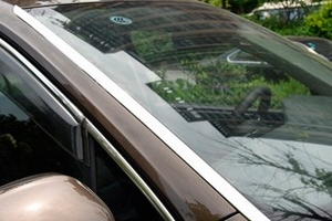 Стальные накладки на водосток лобового стекла OEM-Tuning Volkswagen Tiguan II 2016-2019 ― Auto-Clover