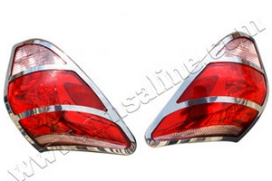 Стальные накладки на задние фонари Omsa Line Toyota RAV4 2006-2012 ― Auto-Clover