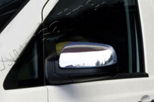 Стальные накладки на зеркала Omsa Line Mercedes-Benz Vito W639 2003-2014 ― Auto-Clover