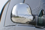 Стальные накладки на зеркала Omsa Line Mercedes-Benz Vito W639 2003-2014