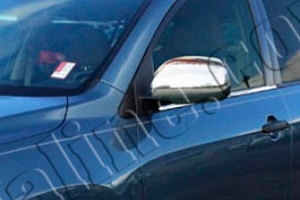 Стальные накладки на зеркала Omsa Line Toyota RAV4 2006-2012 ― Auto-Clover