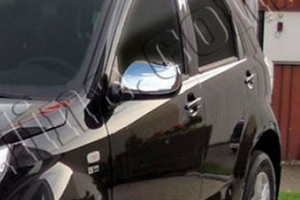 Стальные накладки на зеркала Omsa Line Toyota RAV4 2006-2012 ― Auto-Clover