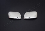 Стальные накладки на зеркала Omsa Line Toyota Land Cruiser 200 2007-2019