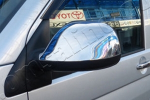 Стальные накладки на зеркала Omsa Line Volkswagen Transporter T5 2003-2015 ― Auto-Clover
