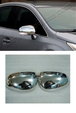 Стальные накладки на зеркала с повторителем поворота Omsa Line Toyota Camry 2006-2011