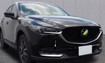 Стальные накладки под передние противотуманные фары OEM-Tuning Mazda CX-5 2017-2019