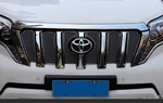 Стальные вставки в решетку радиатора OEM-Tuning Toyota Land Cruiser Prado 150 2010-2019