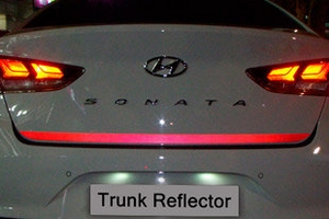 Стикер светоотражающий на крышку багажника Racetech Hyundai Sonata 2017-2019 ― Auto-Clover