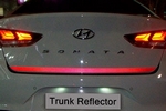 Стикер светоотражающий на крышку багажника Racetech Hyundai Sonata 2017-2019
