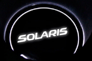 Светодиодная подсветка подстаканников Dxsoauto (Solaris) Hyundai Solaris 2011-2017 ― Auto-Clover