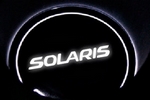 Светодиодная подсветка подстаканников Dxsoauto (Solaris) Hyundai Solaris 2011-2017