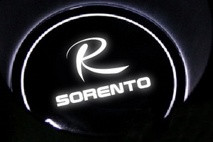 Светодиодная подсветка подстаканников Dxsoauto KIA Sorento 2009-2012 ― Auto-Clover