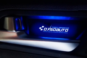 Светодиодная подсветка внутренних ручек дверей AL Hair Line Dxsoauto Hyundai Sonata 2017-2019 ― Auto-Clover
