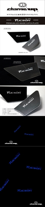 Светодиодная подсветка внутренних ручек дверей Change Up Hyundai Tucson 2015-2019