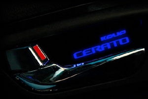 Светодиодная подсветка внутренних ручек дверей Dxsoauto (Cerato KOUP) KIA Cerato Koup 2010-2012 ― Auto-Clover