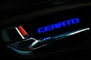 Светодиодная подсветка внутренних ручек дверей Dxsoauto (Cerato) KIA Cerato 2009-2012 ― Auto-Clover