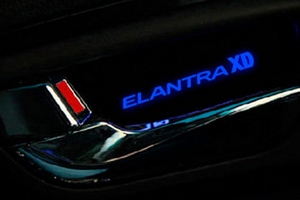 Светодиодная подсветка внутренних ручек дверей Dxsoauto (Elantra XD) Hyundai Elantra 2000-2005 ТагАЗ ― Auto-Clover