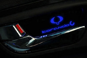 Светодиодная подсветка внутренних ручек дверей Dxsoauto (Korando C) SsangYong Actyon New 2011-2012 ― Auto-Clover