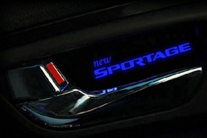 Светодиодная подсветка внутренних ручек дверей Dxsoauto KIA Sportage 2004-2009 ― Auto-Clover