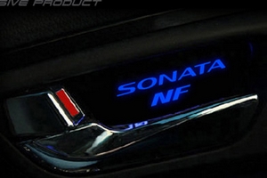 Светодиодная подсветка внутренних ручек дверей Dxsoauto Hyundai Sonata 2004-2010 ― Auto-Clover