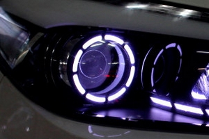 Светодиодные кольца в передние фары Led&amp;Car Hyundai Tucson 2015-2019 ― Auto-Clover