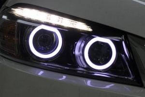 Светодиодные кольца в передние фары Led&amp;Car KIA Sorento Prime 2015-2019 ― Auto-Clover