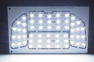 Светодиодные модули подсветки салона (без люка) Ledist KIA Sorento Prime 2015-2019 ― Auto-Clover