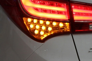 Светодиодные модули поворотника в задние фонари Led&amp;Car Hyundai Santa Fe 2012-2018 ― Auto-Clover