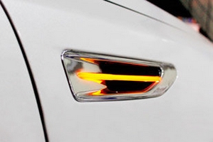 Светодиодные рефлекторы в крыло DKmotion KIA Optima 2016-2019 ― Auto-Clover