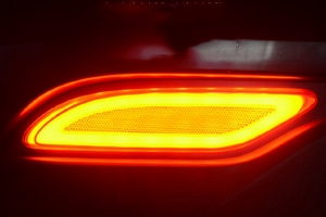 Светодиодный рефлектор заднего бампера Saewon Hyundai Santa Fe 2012-2018 ― Auto-Clover