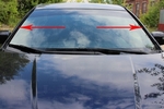 Водосток (дефлектор) лобового стекла Strelka KIA Venga 2010-2019