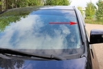 Водосток (дефлектор) лобового стекла Strelka Chevrolet Aveo 2011-2019