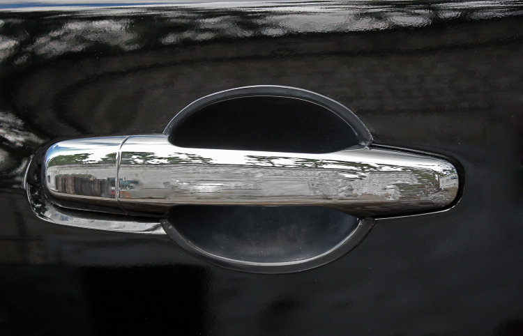 Вставки под наружные ручки дверей Русская Артель Mitsubishi Pajero Sport II 2008-2016 no.357