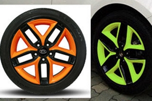 Вставки в колесные диски EXOS KIA Cerato Koup 2010-2012 ― Auto-Clover