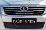 Заглушка зимняя решетки переднего бампера Русская Артель Toyota Hilux 2005-2015
