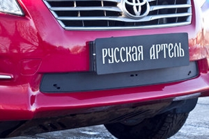 Заглушка зимняя решетки переднего бампера Русская Артель Toyota RAV4 2006-2012 ― Auto-Clover